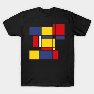 Downtown, Tribute to Mondrian T-Shirt